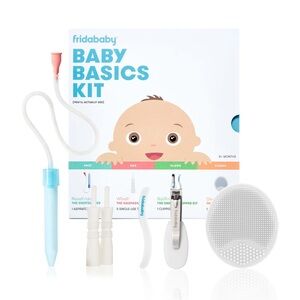 Fridababy | NWT Baby Basics Kit - NoseFrida Windi Nail Clippers Cradle Cap Brush